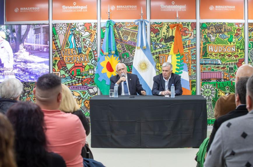 El intendente Balor recibió a Ricardo Gil Lavedra, una figura emblemática de la democracia Argentina