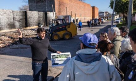 Nuevas obras en las inmediaciones del Cementerio Municipal de Lanús