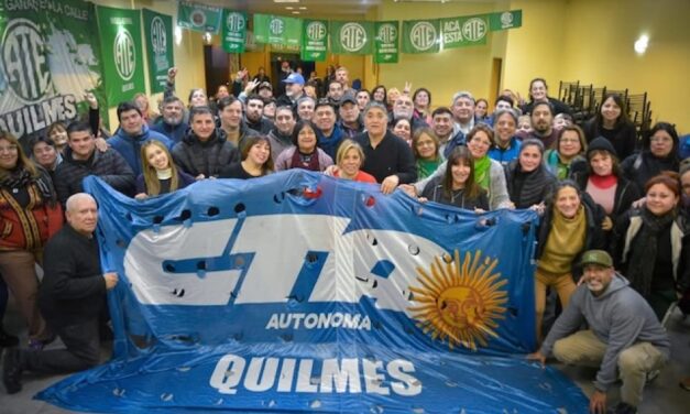 Unidad en las elecciones de la CTA en Quilmes