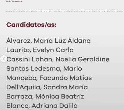 Uno a uno, los candidatos a la Defensoría del Pueblo de Lanús
