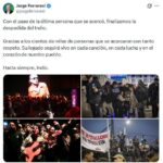 El intendente Ferraresi agradeció el "respeto" con el que se despidió al Indio en su última Misa de Domínico