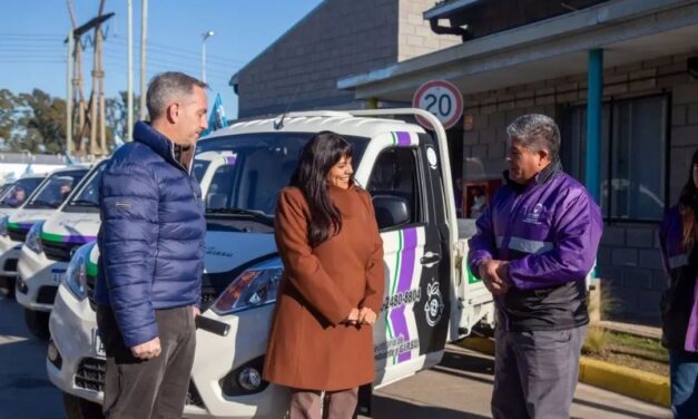 Quilmes: Medio Ambiente y Girsu presentaron 6 nuevos vehículos para la flota liviana municipal