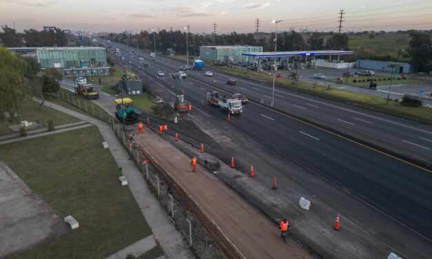 Provincia supervisó la obra del cuarto carril de la Autopista BsAs - La Plata que realiza AUBASA