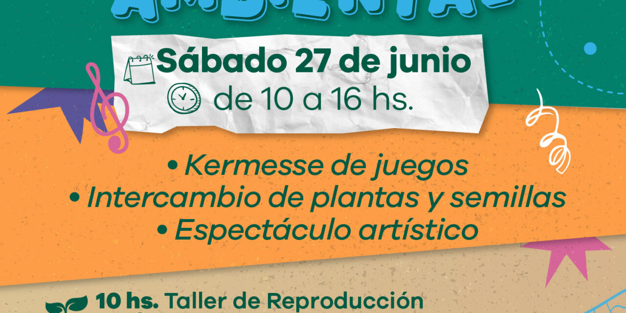 Lanús Gobierno invita a la Kermesse Ambiental que se hará este sábado 27 en Escalada