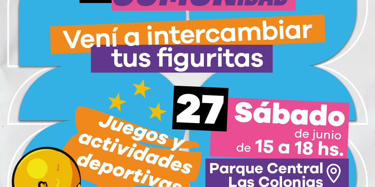 Lanús Gobierno informa que este sábado 27 hará una nueva jornada de la propuesta “El álbum lo llenamos en comunidad”