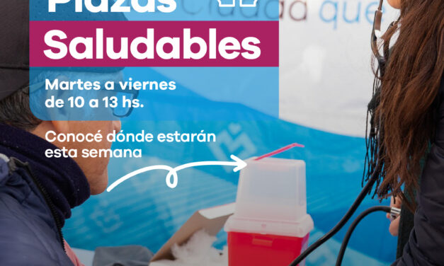 Lanús gobierno impulsa nuevas jornadas del programa "Plazas Saludables"