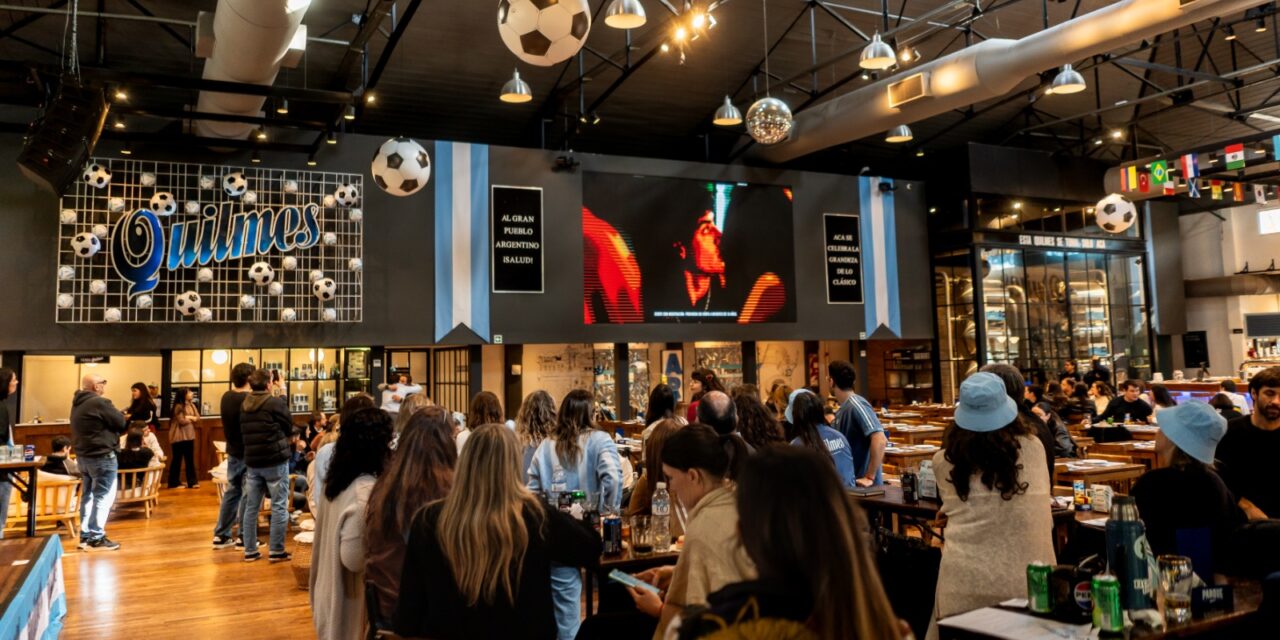 El Mundial se vive en el Parque Cervecero de Quilmes