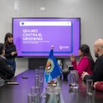 Informe del Municipio de Quilmes sobre Grooming junto a la presentación del Taller "Enlaces Seguros"