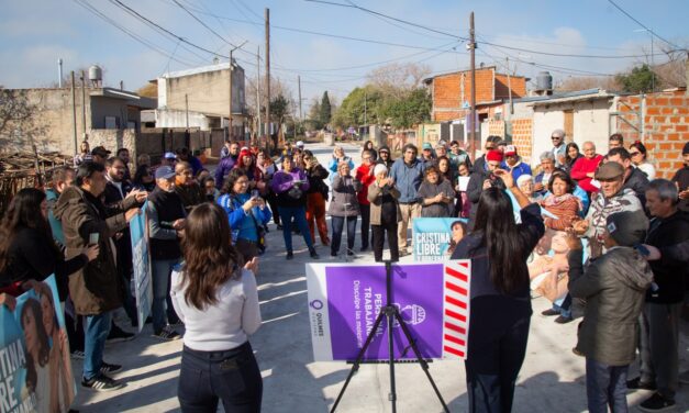 Avanza el asfalto en distintos barrios de La Florida y el oeste quilmeño
