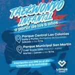 Abrieron en Lanús las inscripciones para las clases gratuitas de Taekwondo Infantil
