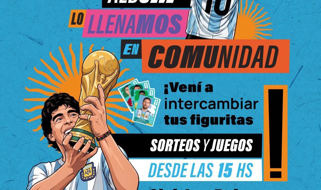 El Club Los Rojos de Gerli organiza una jornada de intercambio de figuritas, donde habrá sorteos y numerosas actividades