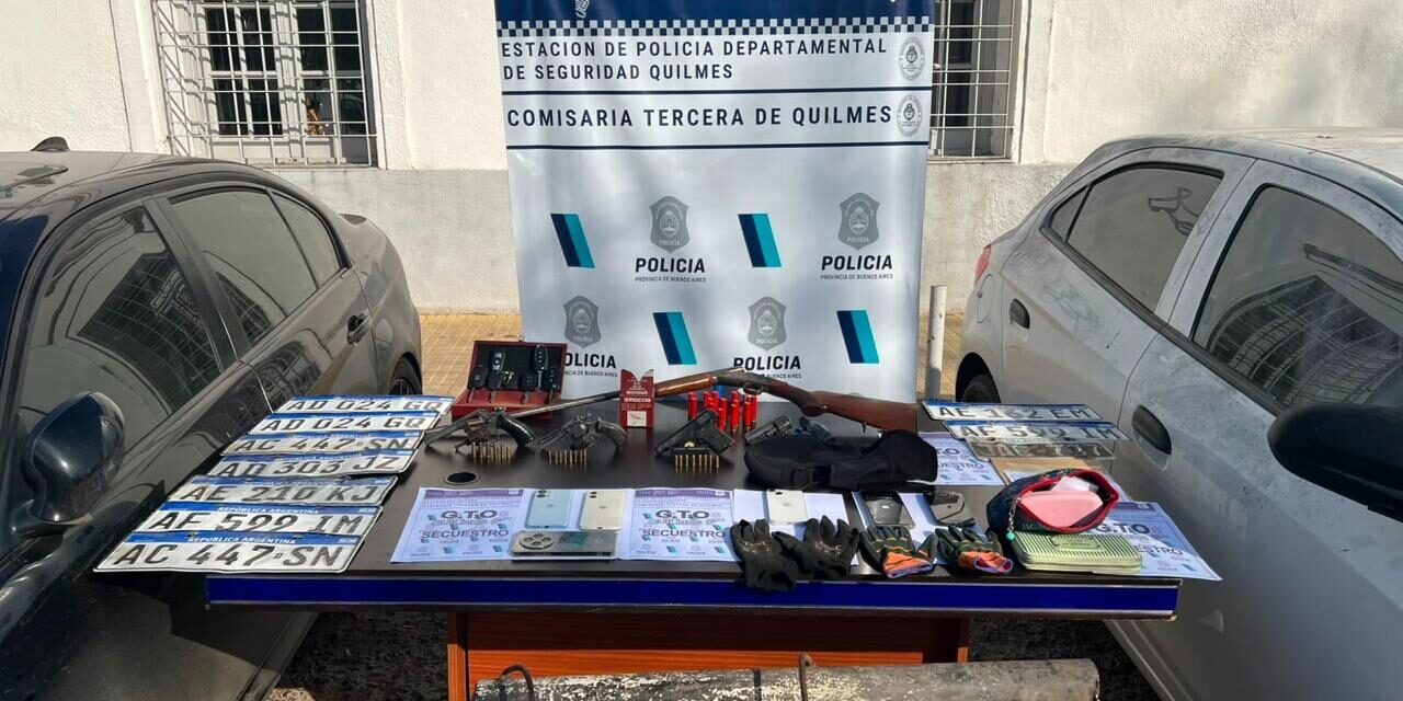 Con participación municipal, la Policía desarticuló una peligrosa banda de entradera, y hay detenidos