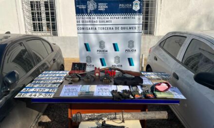 Con participación municipal, la Policía desarticuló una peligrosa banda de entradera, y hay detenidos