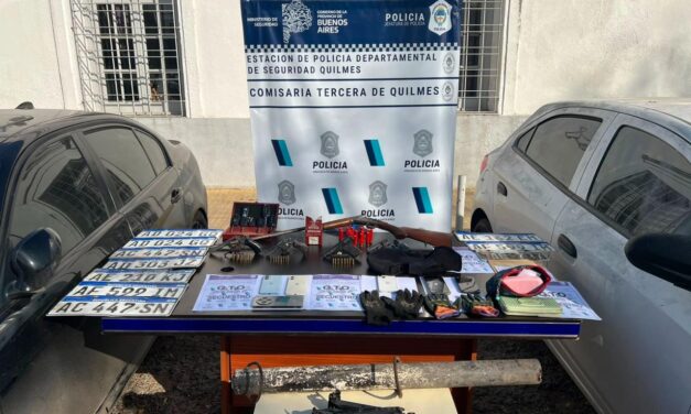 Con participación municipal, la Policía desarticuló una peligrosa banda de entradera, y hay detenidos
