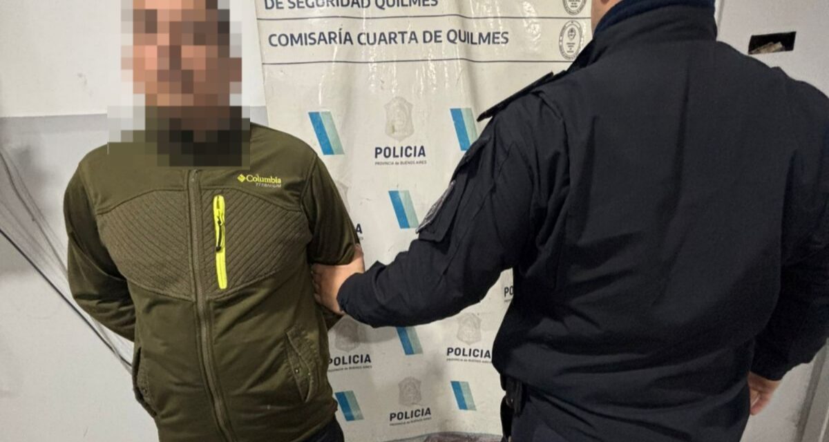 Allanamiento en Quilmes Centro: Medio kilo de cocaína y marihuana, tres detenidos y dos armas