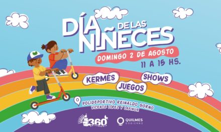 El 2 de agosto, llega un mega festival gratuito para los mas chicos en el Polideportivo Municipal de Quilmes