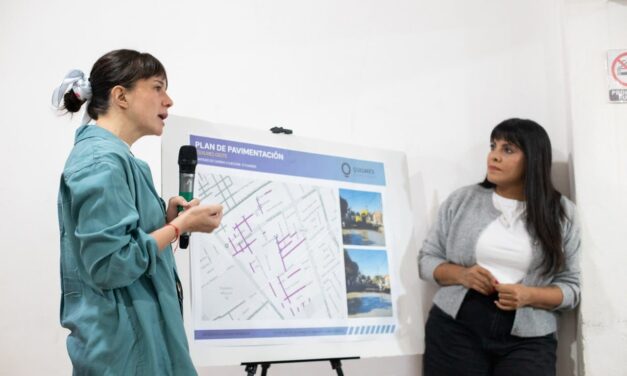 Construyen 20 nuevas cuadras de asfalto en el Barrio Santos Vega de Quilmes