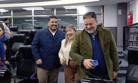 'Estefi' Albasetti faltó al debut de la 'Chola' Morguen como presidenta de Bloque LLA