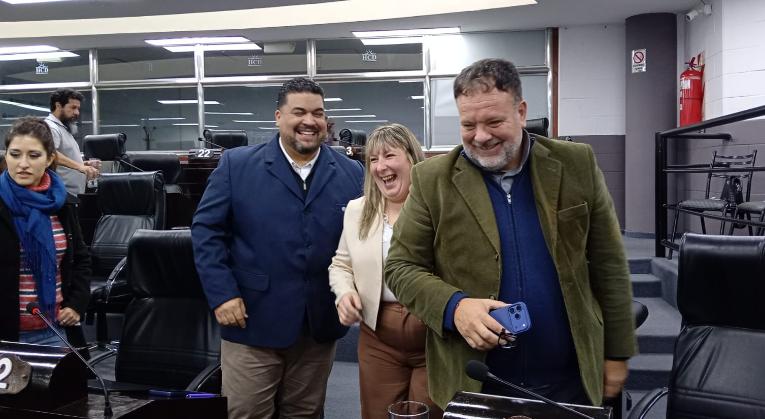 'Estefi' Albasetti faltó al debut de la 'Chola' Morguen como presidenta de Bloque LLA