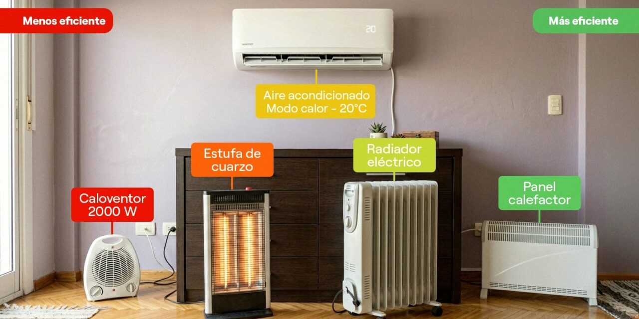 Llegó el frío: Qué consume más en invierno y cómo bajar el impacto en la factura