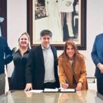 La intendenta Sierra firmó un acuerdo con Kicillof para incorporar maquinaria y vehículos en Avellaneda