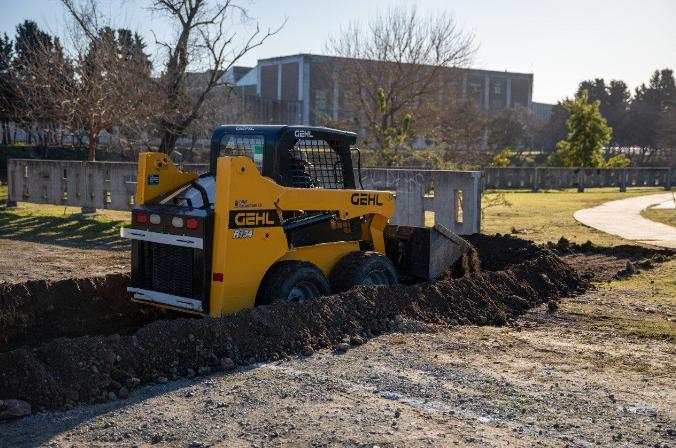 Avanzan en Lanús las obras del paseo Distrito La Ribera