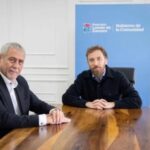 Jorge Ferraresi se reunió con Federico Ortermín, intendente de Lomas de Zamora