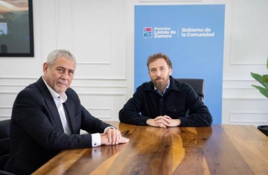 Jorge Ferraresi se reunió con Federico Ortermín, intendente de Lomas de Zamora