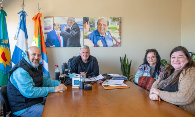 Balor se reunió con representantes de Bomberos Voluntarios de Gutiérrez