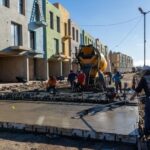 Siguen las obras de viviendad en el Barrio La Odisea de Quilmes Oeste