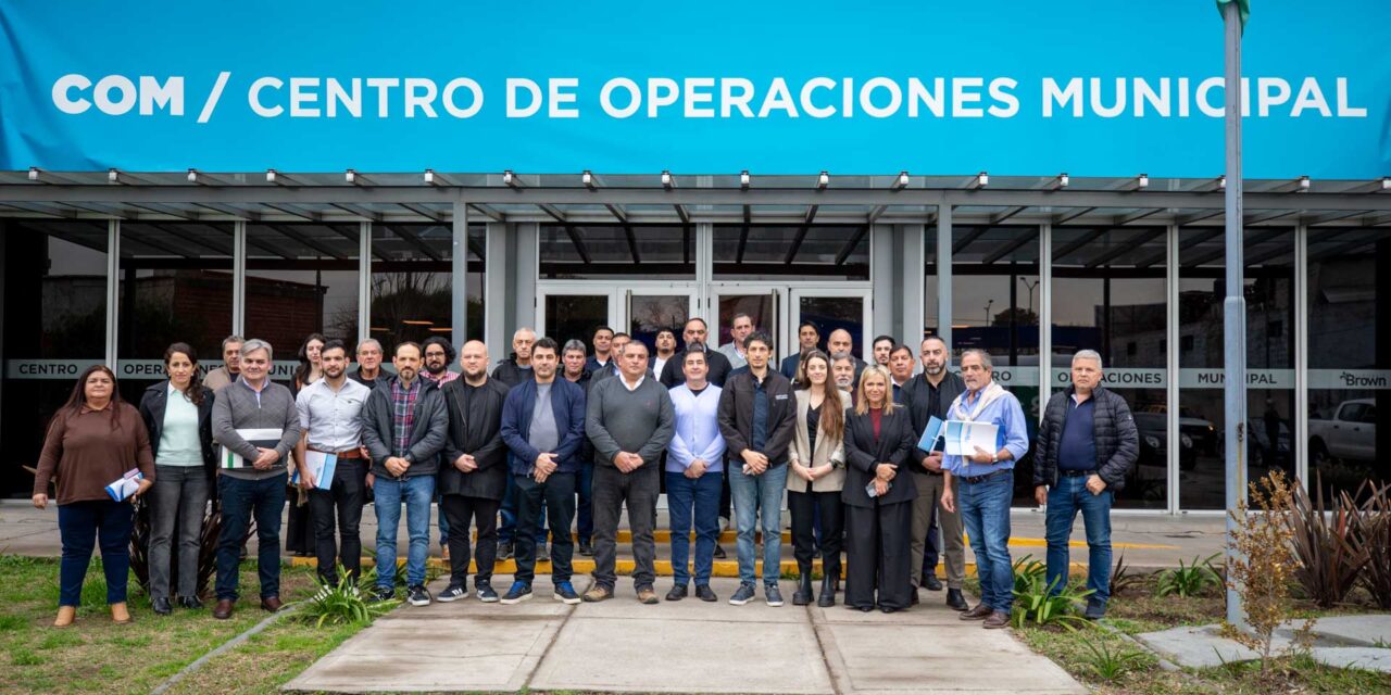 Junto a otros Intendentes, Balor participó de un encuentro con el Subsecretario de Fiscalización y Control Policial bonaerense