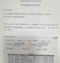 Frade le paga a Villordo