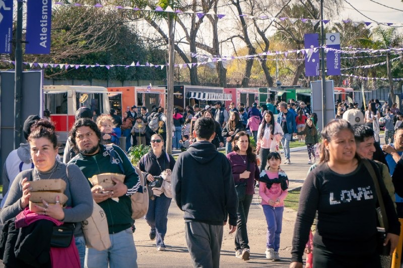 En la primer semana, más de 40 mil vecinos visitaron el Gran Parque de Juegos en el Polideportico de Quilmes