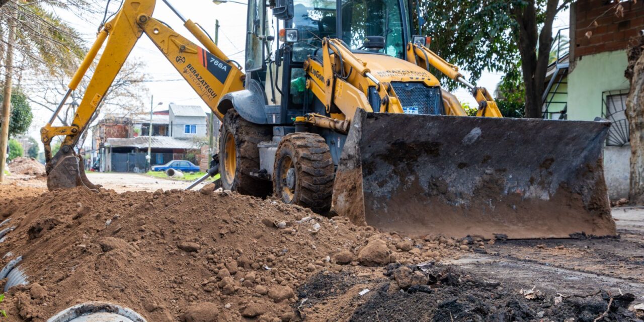 Berazategui: En Gutiérrez y Buenaventura terminaron dos importantes obras, de asfaltos e hidráulica