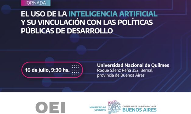 La Provincia y la OEI organizan una jornada sobre inteligencia artificial y políticas públicas
