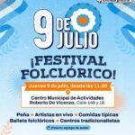 Gran Festival Folclórico para celebrar el 9 de Julio en Berazategui