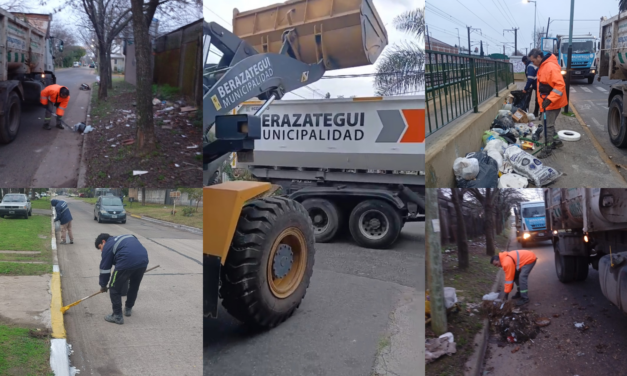 La Municipalidad realiza operativos diarios de limpieza en los barrios