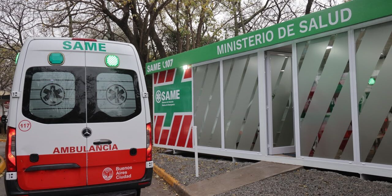 La Ciudad fortalece al SAME con una nueva base estratégica para rescates y emergencias en Liniers