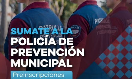 Lanús Gobierno extendió la convocatoria para incorporarse a la nueva Policía de Prevención Municipal