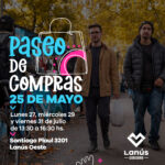 Lanús Gobierno lleva adelante otra edición del Paseo de Compras 25 de Mayo