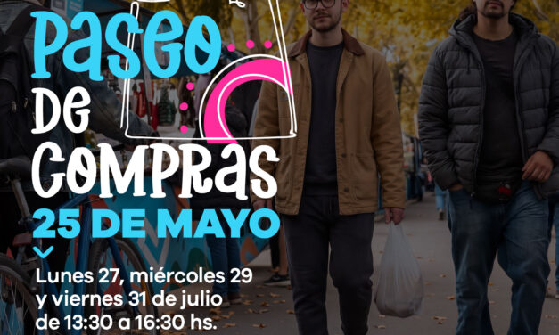 Lanús Gobierno lleva adelante otra edición del Paseo de Compras 25 de Mayo