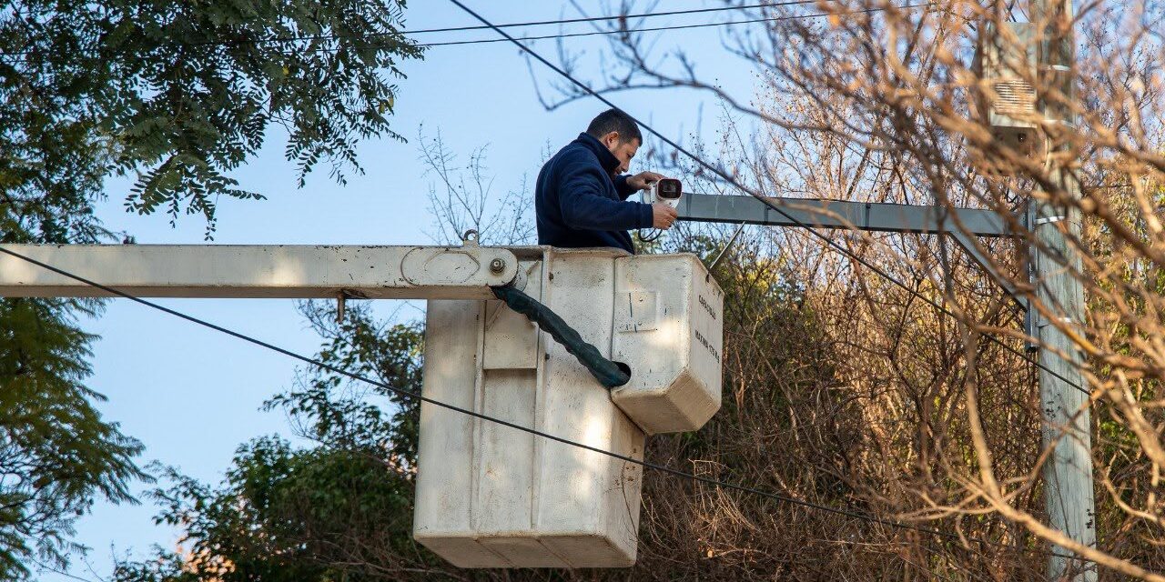 Nuevas cámaras de videovigilancia en Lanús Este