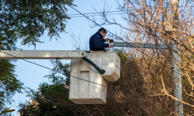 Nuevas cámaras de videovigilancia en Lanús Este