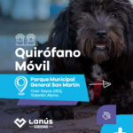 El Quirófano Móvil de Lanús llega este lunes al Parque Municipal General San Martín