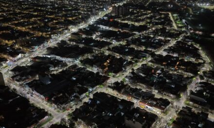 Lanús Gobierno llevó a cabo el recambio de 200 luminarias LED en Gerli