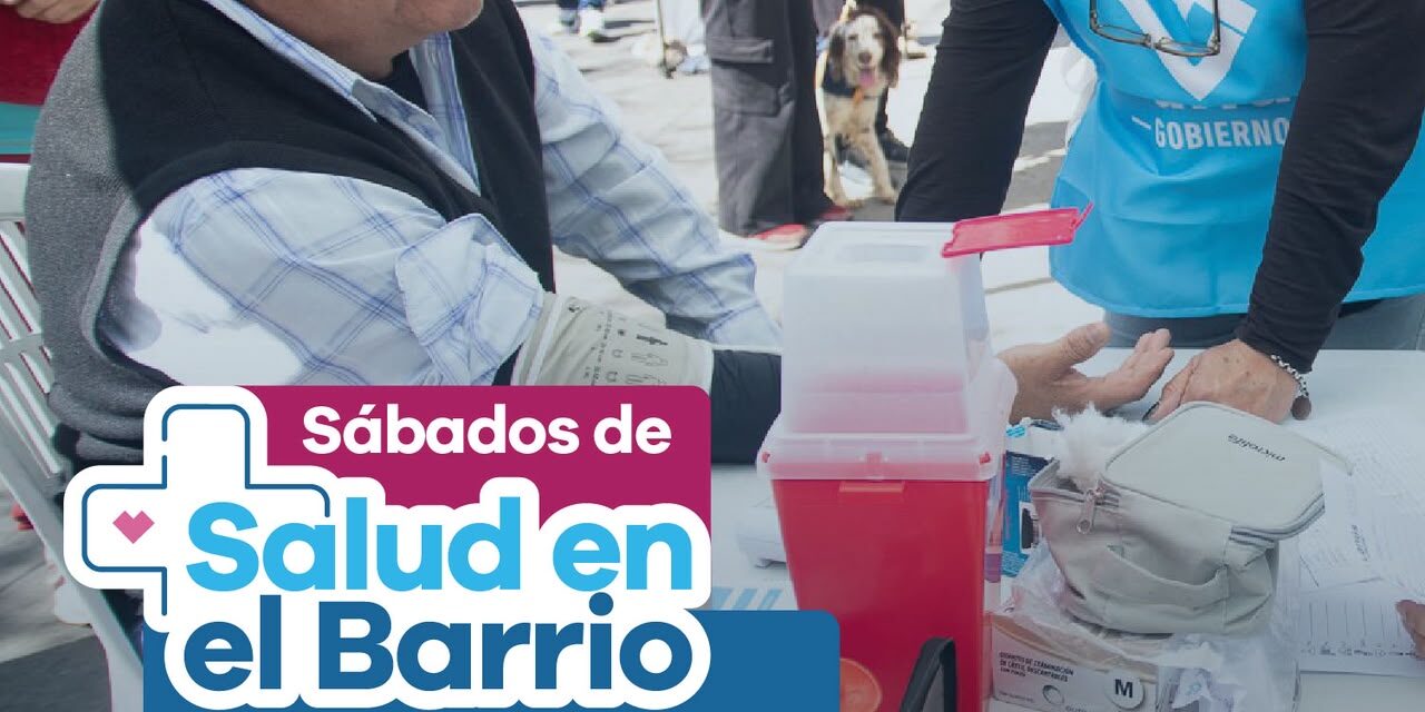 Lanús Gobierno llevará adelante en Gerli otro operativo “Sábados de Salud en el Barrio”
