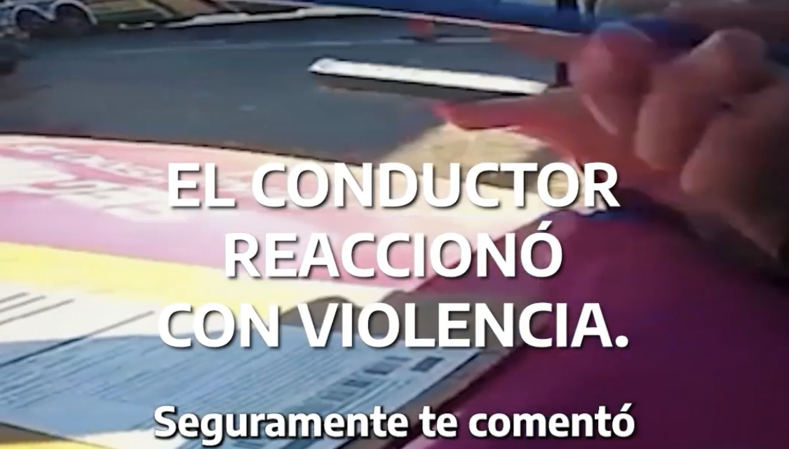 (VIDEO) Le robó el acta y una bodycam a un inspector durante un operativo en la Autopista, y lo inhabilitaeron de por vida
