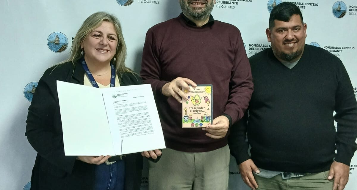 El HCD declaró de Interés Cultural un libro escrito por alumnos de escuelas primarias de Quilmes