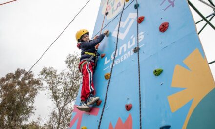 Julián Alvarez encabezó la apertura del Parque "Universo Aventura Lanús" para estas Vacaciones de Invierno