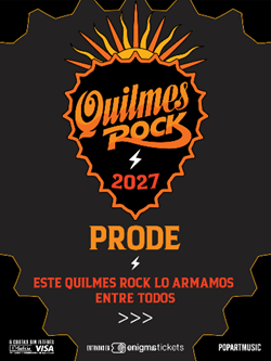 El line up del nuevo Quilmes Rock será armado por la gente